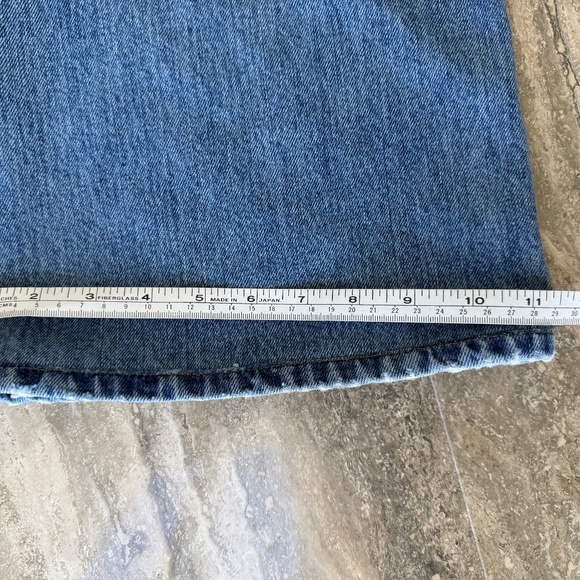 ZARA DENIM HIGH RISE WIDE LEG - Picture 7 of 11